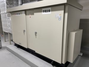 【長岡市】発電機負荷試験　(220kVA/176kW:200V)