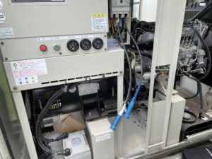 【五泉市】発電機負荷試験　(出力:48kVA/38.4kW　電圧:200V)