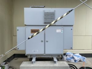 【新潟市】発電機負荷試験　(出力:25kVA/20kW　電圧:200V)