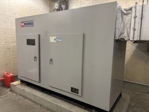【新潟市】発電機負荷試験　(出力:70kVA/56kW　電圧:200V)