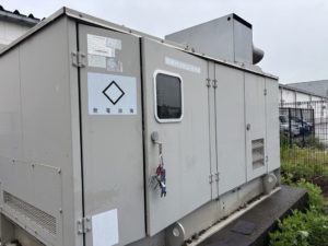 【上越市】発電機負荷試験　(出力:360kVA/288kW　電圧:200V)